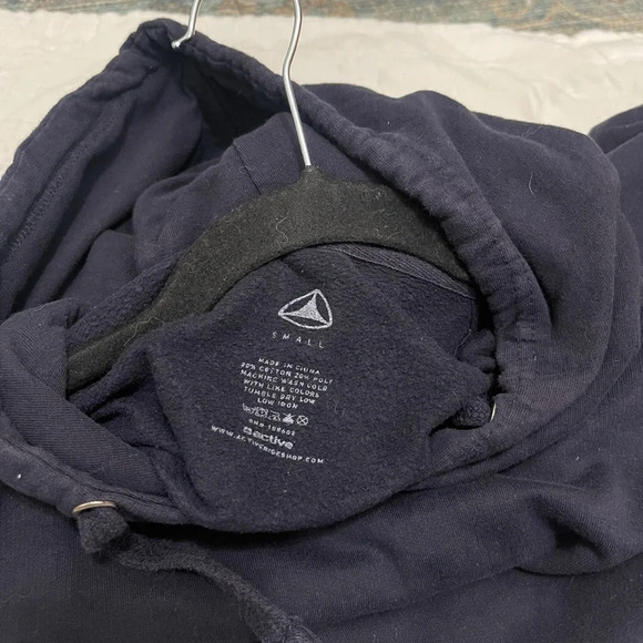 Active Small Blue Sweatshirt Hoodie - Picture 4 of 5